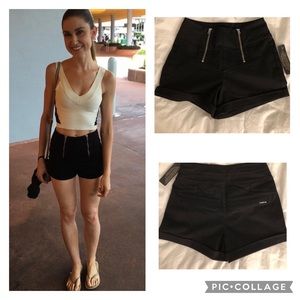 New Bebe Corset Waist Clean Cut Short 24 00